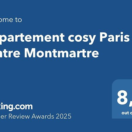 Appartement Cosy Paris Centre Montmartre Esterno foto